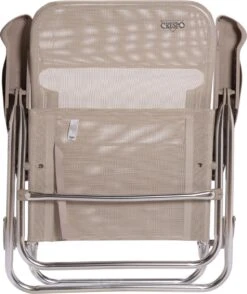 Crespo - Strandstoel - AL-205 - Beige (34) -Kampeeruitrusting 1007x1200