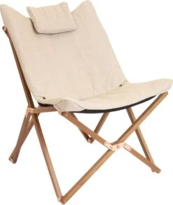 Bo-Camp Urban Outdoor Collection - Relaxstoel - Bloomsbury - M - Oxford Polyester - Beige -Kampeeruitrusting 1012x1200