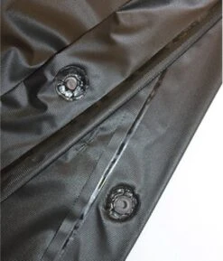 Benson Duurzame Regenponcho Zwart Voor Volwassenen -Kampeeruitrusting 1027x1200