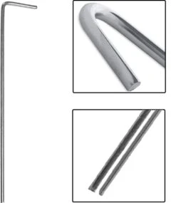 Springos Tentharingen | Haringen | Grondpennen | Staal | 10 Stuks -Kampeeruitrusting 1040x1200 2