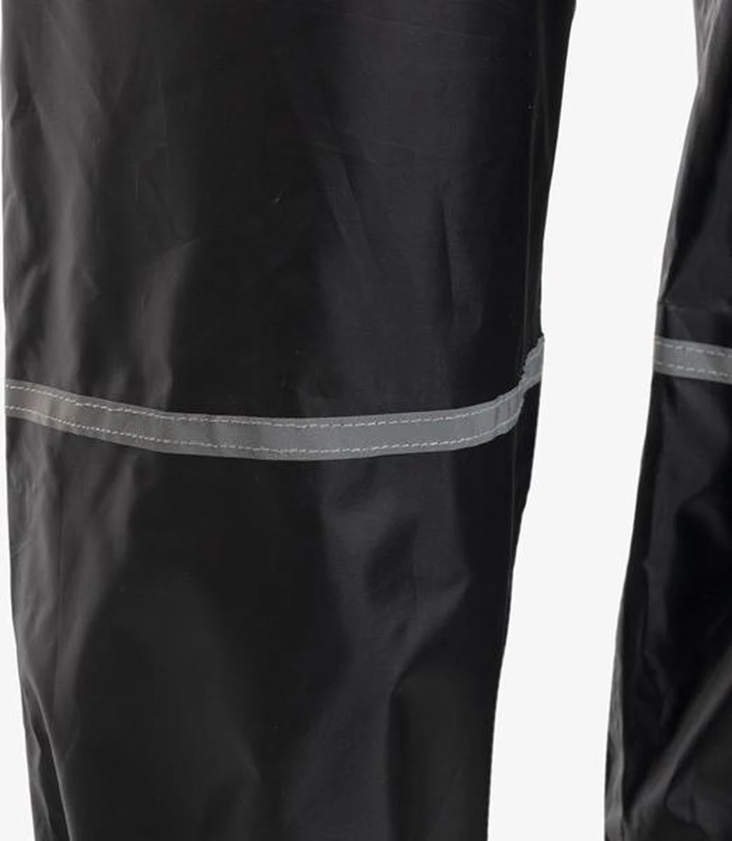 Mountain Peak Dames/heren Regenbroek - Zwart - Maat XXL 3 Mountain Peak Dames/heren Regenbroek - Zwart - Maat XXL - Afbeelding 3