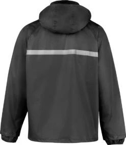 BJØRNSON Dusch Regenpak Dames & Heren - Waterdicht - Maat XL - Zwart -Kampeeruitrusting 1045x1200