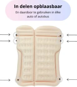 Opblaasbaar Auto Matras - Auto Luchtbed Grijs - Achterbank En Achterbak - Tweepersoons 3-in-1 Universeel Automatras - Inclusief Elektrische Pomp En Accessoires - Kampeer Luchtbed Voor Reizen -Kampeeruitrusting 1065x1200 3