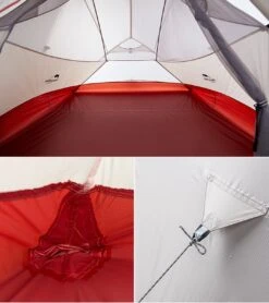 Cloud Up 3 Upgraded - Naturehike® - Tent 3 Persoons - Lichtgewicht Tent - Incl. Grondzeil - 20D 4000MM - Outdoor Kampeertent - Waterdicht - Hiking & Wandelen -Kampeeruitrusting 1068x1200