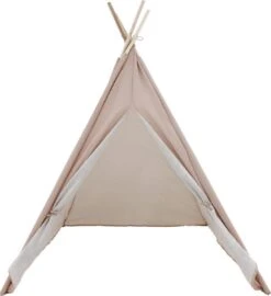 KidCollection Premium Tipitent - 103x103x160cm - Roze -Kampeeruitrusting 1099x1200