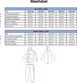 C-Line Regenpak Met Capuchon - Blauw - Reflecterend - Nieuw Model - Volwassen Maat XXXXL -Kampeeruitrusting 1114x1200 12