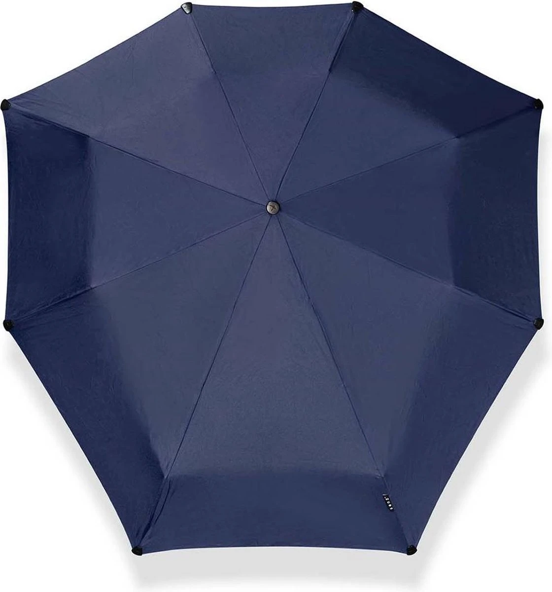 Senz Automatic Stormparaplu - Paraplu - Opvouwbaar - Automatisch- Blauw 3 Senz Automatic Stormparaplu - Paraplu - Opvouwbaar - Automatisch- Blauw - Afbeelding 3