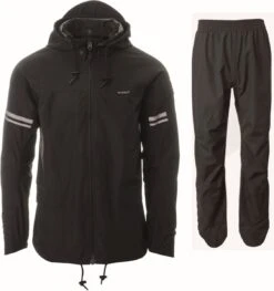 AGU Original Regenpak Essential - Zwart - L - Dames & Heren - Waterdicht & Ademend 39 AGU Original Regenpak Essential - Zwart - L - Dames & Heren - Waterdicht & Ademend -Kampeeruitrusting 1128x1200