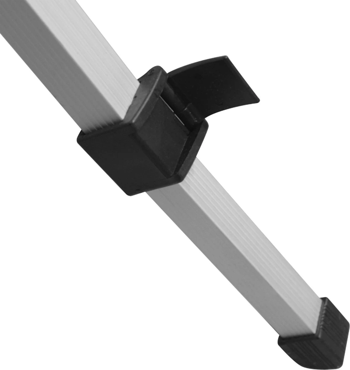 Campart Campingtafel XL TA-0806 - Opvouwbaar, Lichtgewicht En Met Verstelbare Poten - Kampeertafel Inklapbaar Inclusief Opbergtas - 140 X 80 X 70 Cm - Wit 4 Campart Campingtafel XL TA-0806 - Opvouwbaar, Lichtgewicht En Met Verstelbare Poten - Kampeertafel Inklapbaar Inclusief Opbergtas - 140 X 80 X 70 Cm - Wit - Afbeelding 4