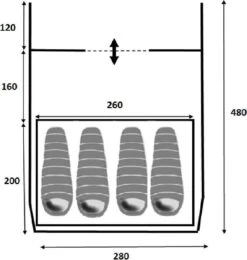Redwood Zephyr 280 PO - Tent 4-persoons - Tunnel Tent - Grijs -Kampeeruitrusting 1140x1200