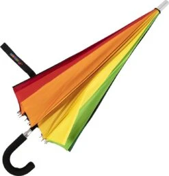 Biggdesign Moods Up Regenboog Paraplu - Windbestendig - Lichte Design - Voor Heren En Dames - Ø110 Cm -Kampeeruitrusting 1149x1200 2
