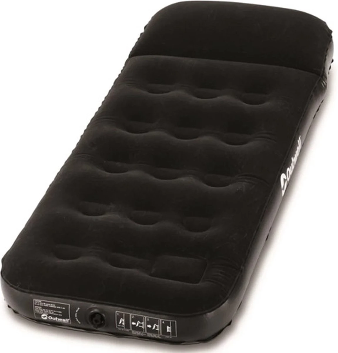 Outwell Luchtbed Flock Classic Eenpersoons 185x75x18/28 Cm 360440 1 Outwell Luchtbed Flock Classic Eenpersoons 185x75x18/28 Cm 360440