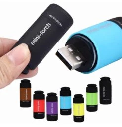 Merkloos Oplaadbare USB Sleutelhanger LED Zak Lamp - Mini Flashlight Keychain Herlaadbaar – Mini Sleutelhanger LED Zak Lamp – Rood -Kampeeruitrusting 1152x1200 5