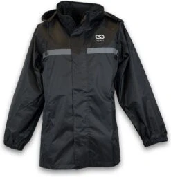 Infinity Goods Regenpak - Dames & Heren - Maat XL - Waterdicht & Ademend - Reflecterend - Zwart -Kampeeruitrusting 1156x1200 3