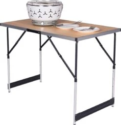 Kamyra® Campingtafel Inklapbaar - Kampeertafel, Partytafel - Opvouwbaar, Lichtgewicht & In Hoogte Verstelbaar - Aluminium/Hout 11 Kamyra® Campingtafel Inklapbaar - Kampeertafel, Partytafel - Opvouwbaar, Lichtgewicht & In Hoogte Verstelbaar - Aluminium/Hout -Kampeeruitrusting 1169x1200