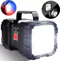 Zoeklicht Led, Led Zaklamp, Schijnwerper Led, Bouwlamp, Ledlamp Op Accu, Noodverlichting, Schijnlicht Led, Handlamp Led -Kampeeruitrusting 1170x1200 9