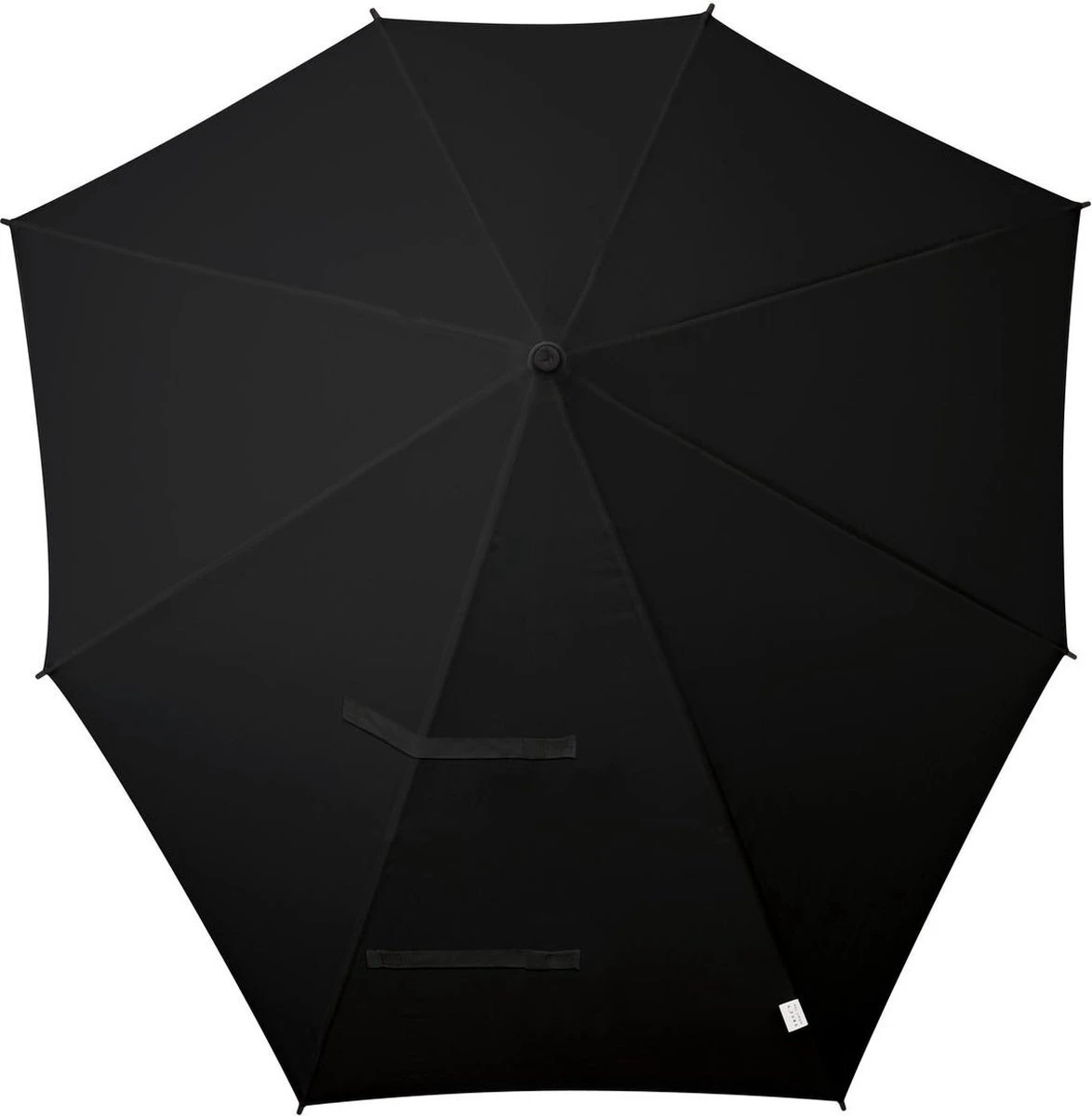 Senz° Umbrella - Stormparaplu - Automatisch - Zwart - Ø 88 Cm - Lange Handvat 2 Senz° Umbrella - Stormparaplu - Automatisch - Zwart - Ø 88 Cm - Lange Handvat - Afbeelding 2