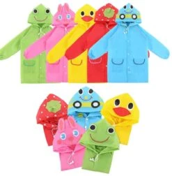 Poncho Regenponcho - Kinder Regenjas - Kinderjas - 4-6 Jaar - Regenjas - One Size - Roze Konijn -Kampeeruitrusting 1175x1200 4