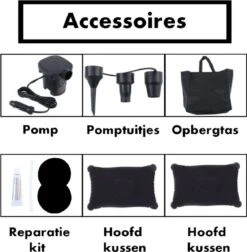 Auto Luchtbed - Auto Bed - Auto Matras - Achterbank En Achterbak - 2 Persoons - Incl. Elektrische Pomp - 175 X 125 CM -Kampeeruitrusting 1178x1200 2