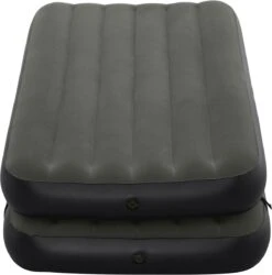 Bestway 3-in-1 Luchtbed - Connect - Zwart - 188x99cm - PVC/Polyester - Single, Double Single En Twin Opblaasbed - Tritech Materiaal - I-Beam Constructie 29 Bestway 3-in-1 Luchtbed - Connect - Zwart - 188x99cm - PVC/Polyester - Single, Double Single En Twin Opblaasbed - Tritech Materiaal - I-Beam Constructie -Kampeeruitrusting 1187x1200 5