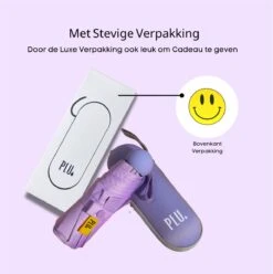 PLU - Paraplu - Opvouwbaar - Inklapbaar - Met Luxe Beschermhoes - Met Reisetui - Windproof - Fashionable - Lichtgewicht - Paars 16 PLU - Paraplu - Opvouwbaar - Inklapbaar - Met Luxe Beschermhoes - Met Reisetui - Windproof - Fashionable - Lichtgewicht - Paars -Kampeeruitrusting 1193x1200 5