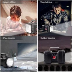 Zoeklicht Led, Led Zaklamp, Schijnwerper Led, Bouwlamp, Ledlamp Op Accu, Noodverlichting, Schijnlicht Led, Handlamp Led -Kampeeruitrusting 1194x1200 5