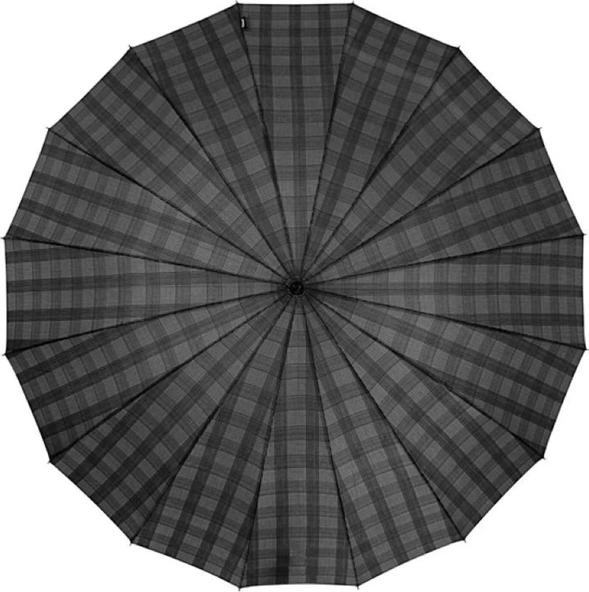 Falconetti Stokparaplu 16 Baans Dessin Grijs Blok 5 Falconetti Stokparaplu 16 Baans Dessin Grijs Blok - Afbeelding 5