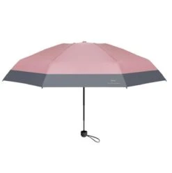 Merkloos TDR -Opvouwbare Paraplu -Windproof- Zonnescherm UV-SPF 50+compact En Draagbaar- Extra Sterk - Roze -Kampeeruitrusting 1197x1200 38