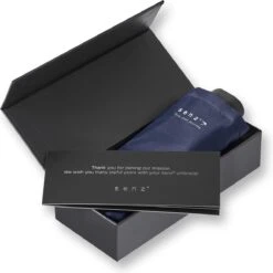 Senz Micro Opvouwbare Paraplu Midnight Blue -Kampeeruitrusting 1198x1200 18