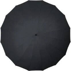 Falcone Herenparaplu Met Houten Stok - Ø 125 Cm - Zwart -Kampeeruitrusting 1198x1200 22