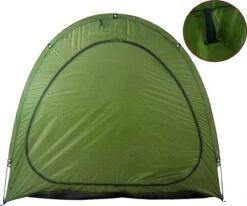 Merkloos Fietstent, Beschermhoes Fietsenschuur, Tent Voor Camping In De Open Lucht-groen 200*80*165CM -Kampeeruitrusting 1200x1000 2