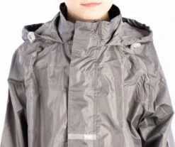 Ralka Regenpak - Junior - Grijs/Zwart - 176 -Kampeeruitrusting 1200x1006 2