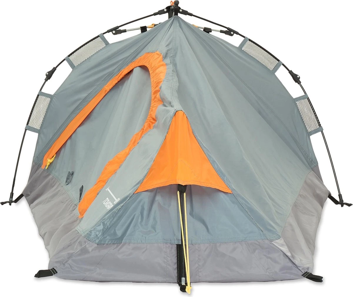 Where Tomorrow Solo Tent Pop Up 225X100X57 Cm - Grijs - 1 Persoons 2 Where Tomorrow Solo Tent Pop Up 225X100X57 Cm - Grijs - 1 Persoons - Afbeelding 2