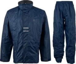 Ralka Regenpak - Senior - Marine/Antraciet - M -Kampeeruitrusting 1200x1014 1