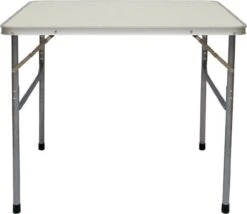 Alu Campingtafel 70x55cm - Inklapbbar Kampeertafel - Picknicktafel Licht Vouwtafel Klaptafel Grijs -Kampeeruitrusting 1200x1041