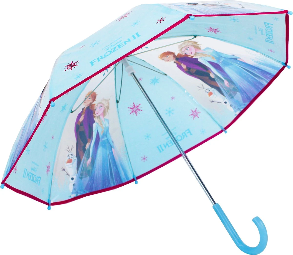 Vadobag Disney Frozen II Umbrella Party - Paraplu - Gemaakt Voor Kinderen - Blauw 2 Vadobag Disney Frozen II Umbrella Party - Paraplu - Gemaakt Voor Kinderen - Blauw - Afbeelding 2