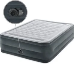 Intex Luchtbed - 2-Persoons - 152 X 203 X 33 Cm - Grijs - Met Ingebouwde Pomp, Hoeslaken Wit En Reparatieset 17 Intex Luchtbed - 2-Persoons - 152 X 203 X 33 Cm - Grijs - Met Ingebouwde Pomp, Hoeslaken Wit En Reparatieset -Kampeeruitrusting 1200x1047 8