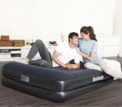 Bestway Luchtbed Tritech Premium+ - 2 Persoons - Ingebouwde Pomp - Extra Dik - Stevige Constructie -Kampeeruitrusting 1200x1048 4