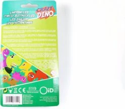 Kids Licensing Zaklamp Dino Voor Kinderen | Nachtlamp Dinosaurus LED + 10 Gratis Dino Stickers | Werkt Op 2 AA Batterijen | 16cm | FL03 -Kampeeruitrusting 1200x1050 25