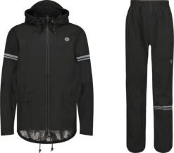 AGU Original Regenpak Essential - Zwart - XXXL - Dames & Heren - Waterdicht & Ademend -Kampeeruitrusting 1200x1061 2