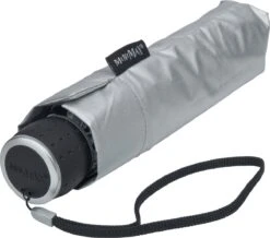 MiniMAX - Opvouwbare Paraplu - Windproof - Ø 100 Cm - Zilver -Kampeeruitrusting 1200x1061