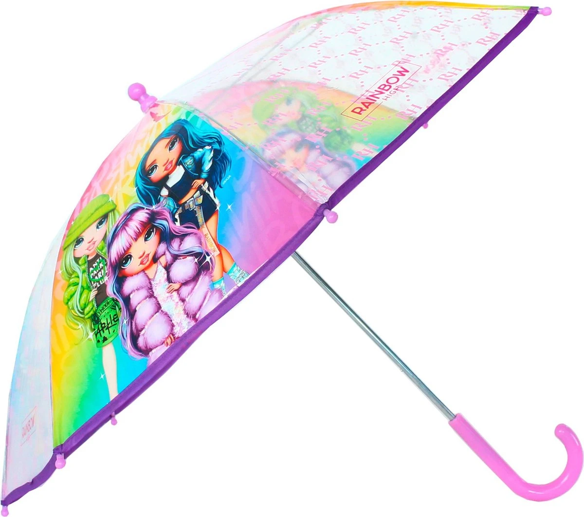 Rainbow High Rainy Days Paraplu - Roze 1 Rainbow High Rainy Days Paraplu - Roze