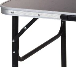 Redcliffs Campingtafel Zwart - 75 X 55 X 25/60cm -Kampeeruitrusting 1200x1063
