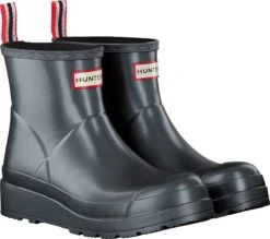 Hunter - Regenlaarzen Voor Vrouwen - Nebula Korte Speellaarzen - Zwart - Maat 38EU -Kampeeruitrusting 1200x1064 2