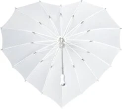 Impliva - Hartvormige Paraplu - UV-Bescherming - Ø 84 Cm - Wit -Kampeeruitrusting 1200x1074 4