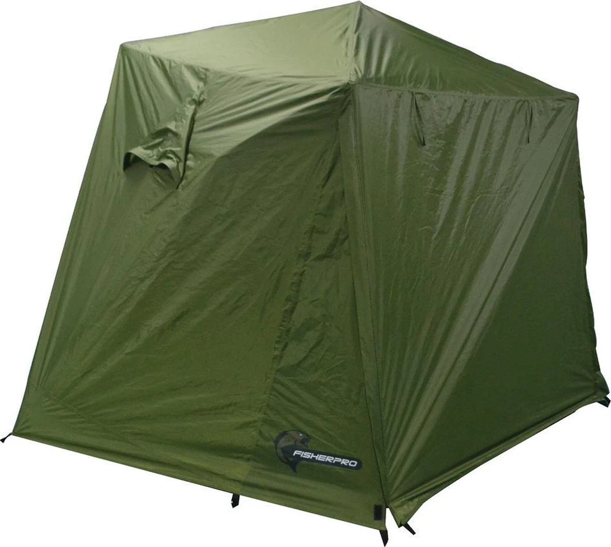 FisherPro Karpertent Met Stormcover – Vistent – Tent - Bescherming Tegen Zon En Wind – 100% Waterdichte Stormhoes – Met Handige Meeneemtas – Ook Geschikt Als Strandtent Of Festivaltent – Extra Veiligheid En Warmte Door Stormcover 12 FisherPro Karpertent Met Stormcover – Vistent – Tent - Bescherming Tegen Zon En Wind – 100% Waterdichte Stormhoes – Met Handige Meeneemtas – Ook Geschikt Als Strandtent Of Festivaltent – Extra Veiligheid En Warmte Door Stormcover - Afbeelding 12