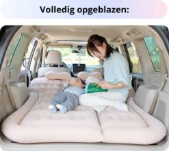 Opblaasbaar Auto Matras - Auto Luchtbed Grijs - Achterbank En Achterbak - Tweepersoons 3-in-1 Universeel Automatras - Inclusief Elektrische Pomp En Accessoires - Kampeer Luchtbed Voor Reizen -Kampeeruitrusting 1200x1076 24