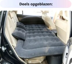 Opblaasbaar Auto Matras - Auto Luchtbed Grijs - Achterbank En Achterbak - Tweepersoons 3-in-1 Universeel Automatras - Inclusief Elektrische Pomp En Accessoires - Kampeer Luchtbed Voor Reizen -Kampeeruitrusting 1200x1076 25