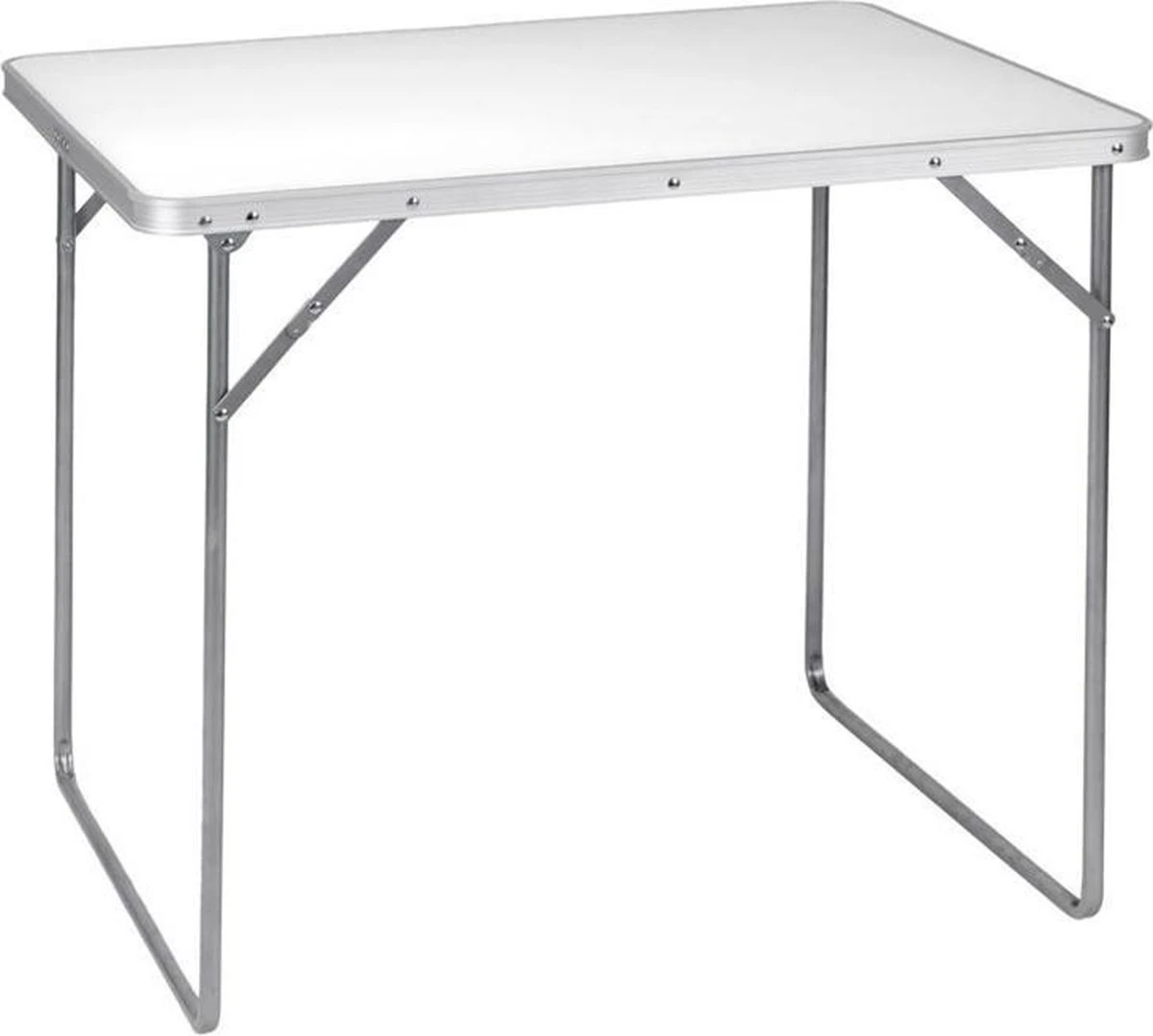GENERIC Campingtafel Wit - 80 X 60 X 69 Cm - Tuintafel - Inklapbaar 3 GENERIC Campingtafel Wit - 80 X 60 X 69 Cm - Tuintafel - Inklapbaar - Afbeelding 3
