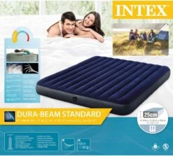 Intex Luchtbedset Intex Luchtbed - 2-Persoons - 183 X 203 X 25 Cm - Blauw + Intex Elektrische Pomp - 650 Liter/min + Hoeslaken Wit + Reparatieset 15 Intex Luchtbedset Intex Luchtbed - 2-Persoons - 183 X 203 X 25 Cm - Blauw + Intex Elektrische Pomp - 650 Liter/min + Hoeslaken Wit + Reparatieset -Kampeeruitrusting 1200x1084 5